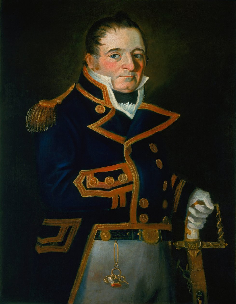 Kapten John Richards Lapenotiere (1770-1834), ca 1805 (olja på duk) av British School