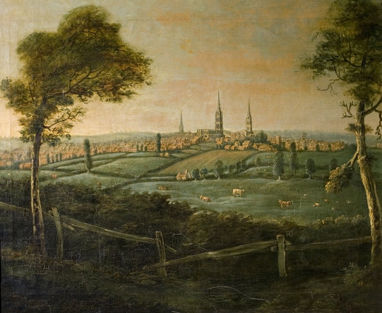 Coventry från öst av British School