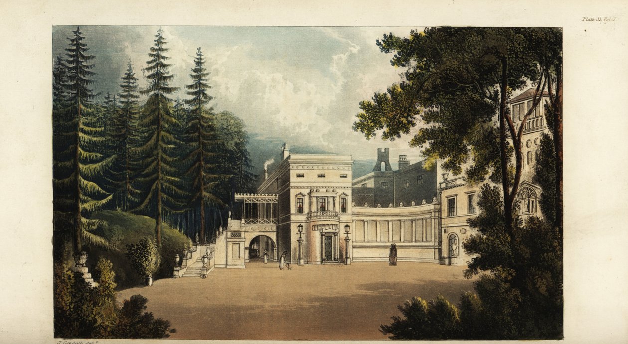 Deepdene, Surrey, säte för bankiren Thomas Hope av British School