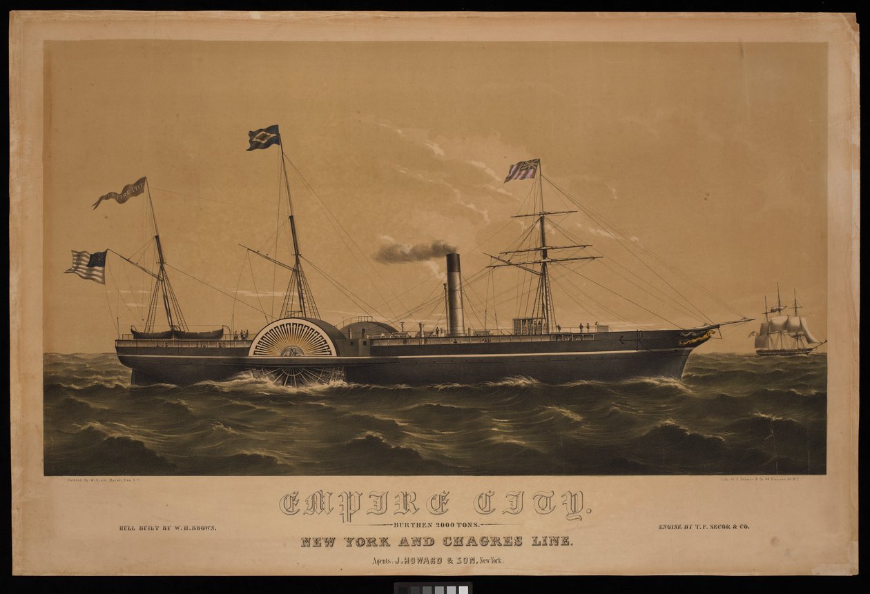 Empire City... New York och Chagres-linjen av British School