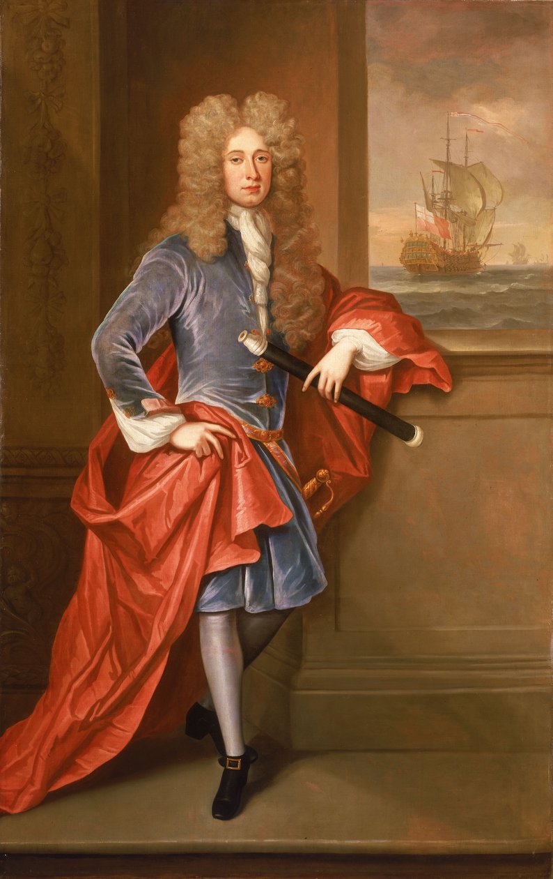 Isaac Townsend (d.1765), ca 1707 (olja på duk) av British School