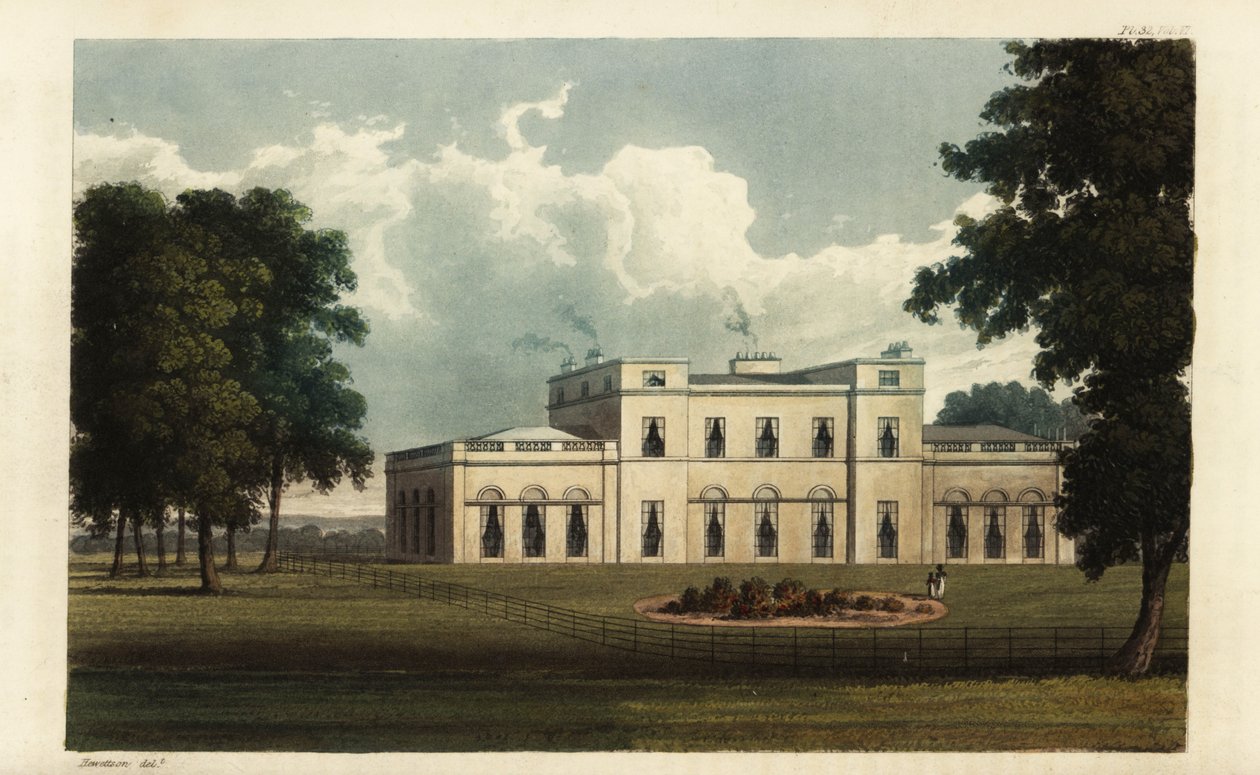 Mount Edgcumbe, Cornwall, säte för Richard Edgcumbe av British School