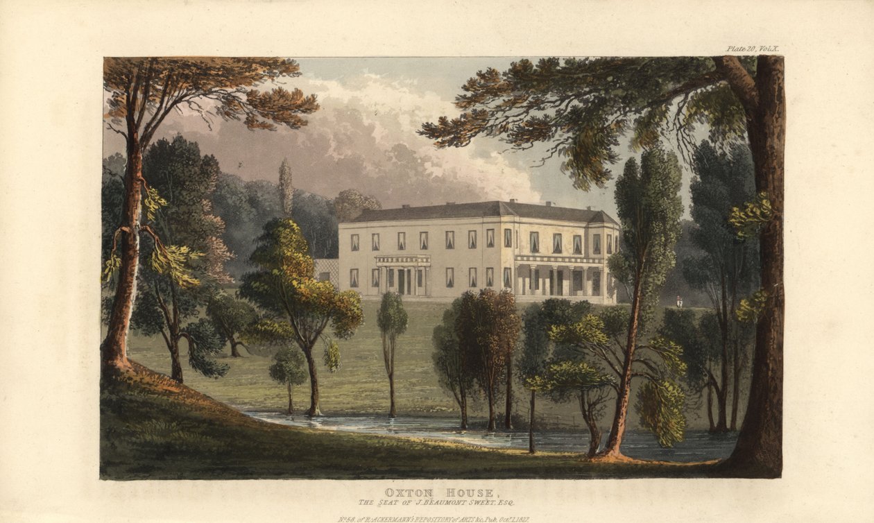 Oxton House, Devon, säte för pastor John Beaumont Swete av British School