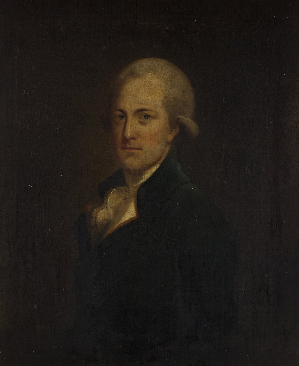 Porträtt av George Weare, ca 1767 (olja på duk) av British School