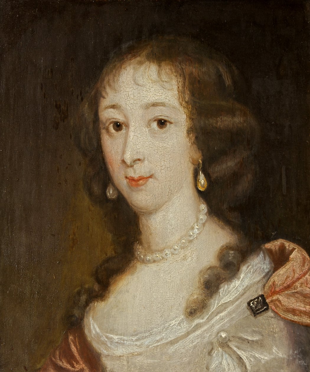 Porträtt av Lady Smyth, född Elizabeth Astray [Astray] av British School