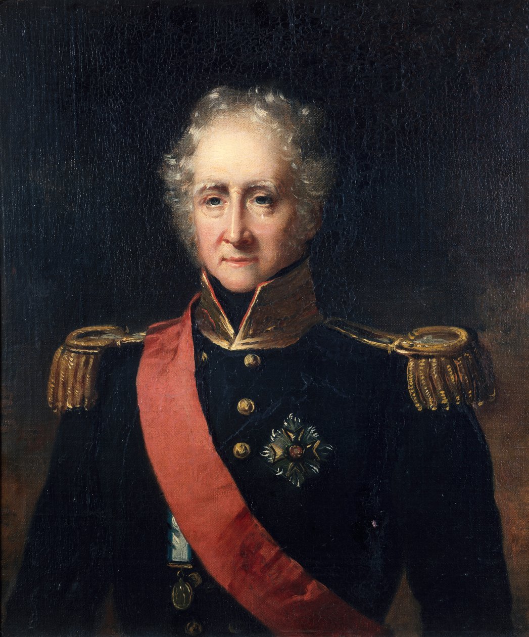 Porträtt av en amiral, ca 1830 av British School