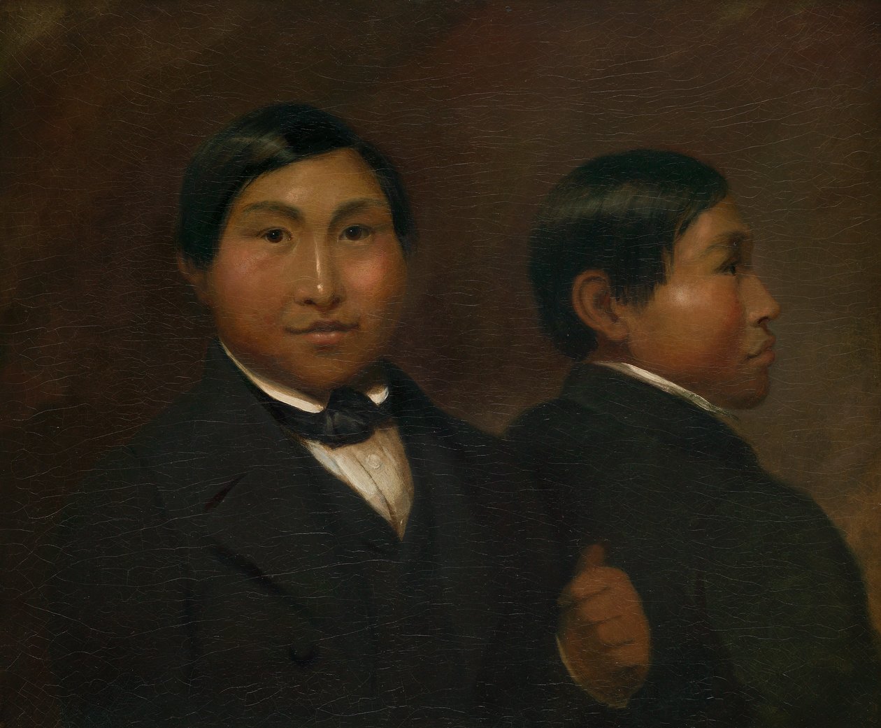 Qalasirssuaq (Erasmus Augustine Kallihirua), ca 1851 (olja, duk) av British School