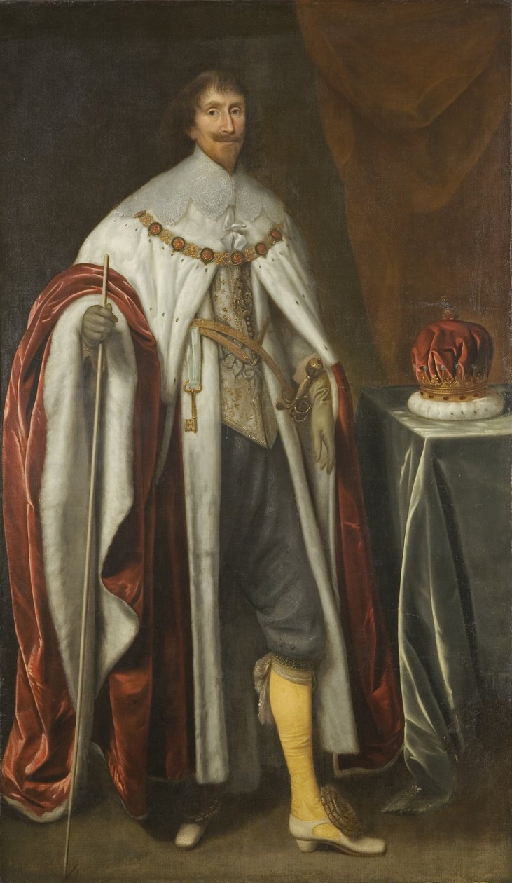 The Earl of Pembroke, c.1627 (olja på duk) av British School