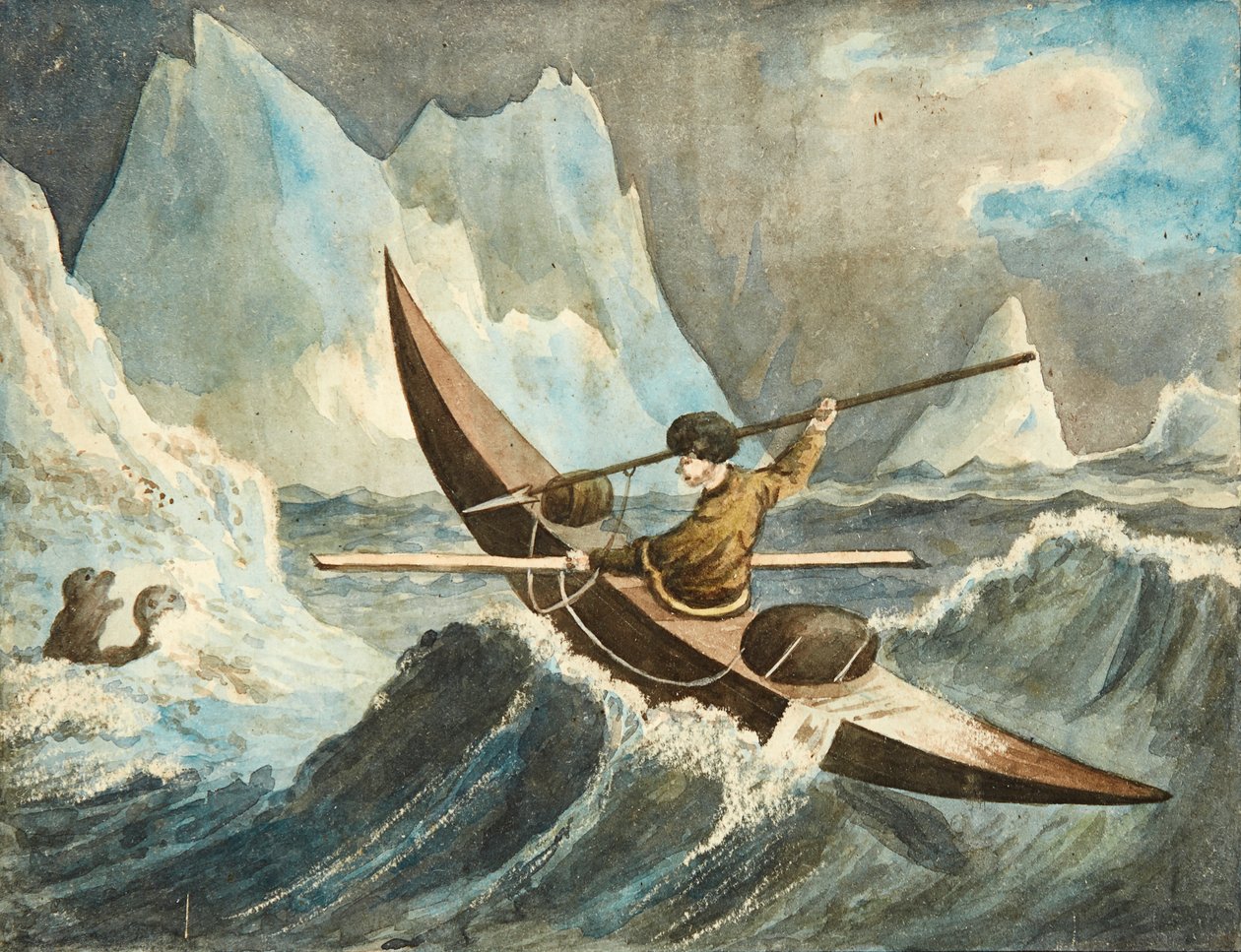 Säljakten (akvarell) av British School