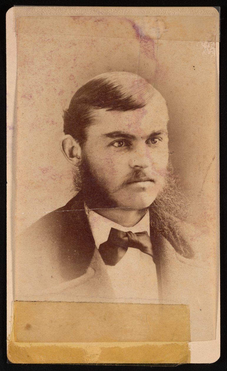 Porträtt av Moses McCure Strong 1810-1894, 1876. av Broich and Kremer