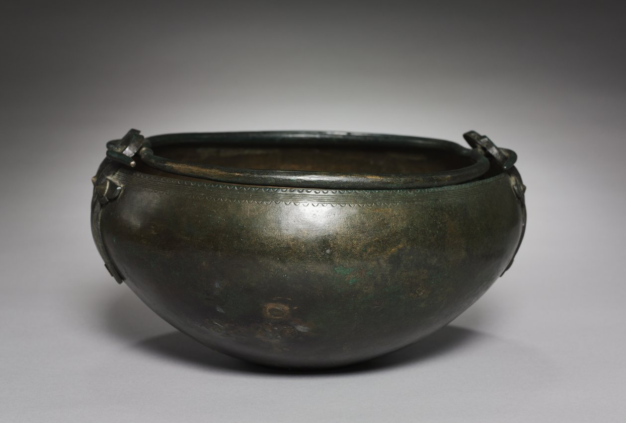 Ritual Cauldron, Ungern, ca 1000-900 f.Kr av Bronze Age