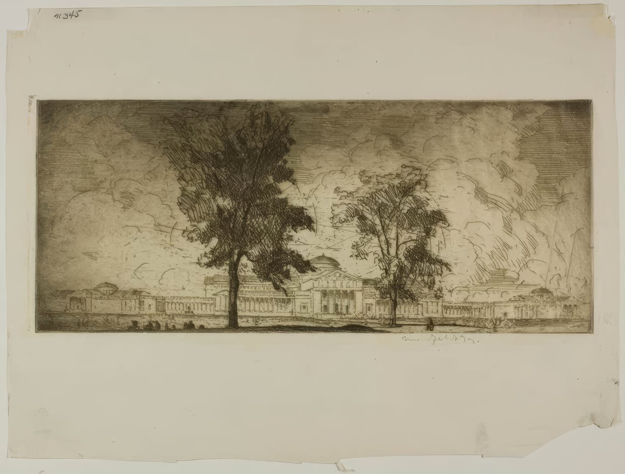 Fältmuseum nr 1 av Bror Julius Olsson Nordfeldt