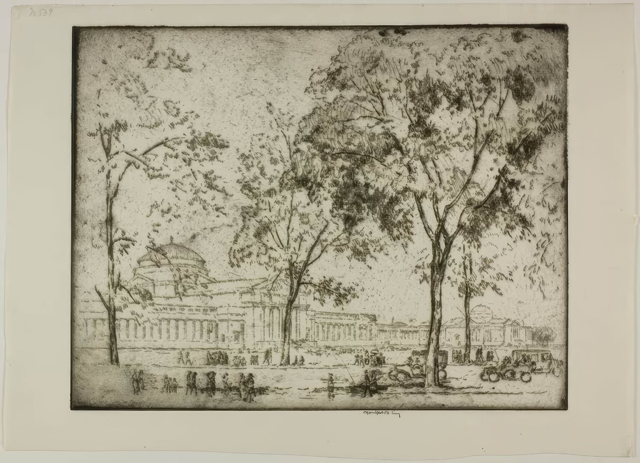 Fältmuseum nr 2 av Bror Julius Olsson Nordfeldt