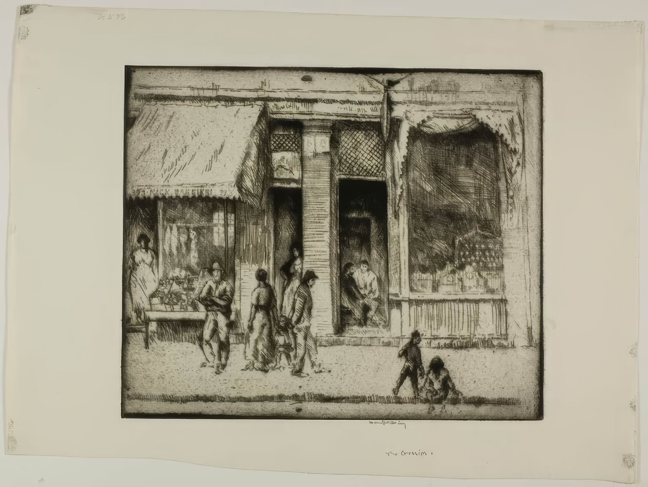 Skvallret av Bror Julius Olsson Nordfeldt