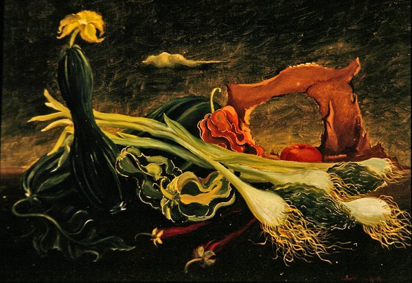 Stilleben (olja på duk) av Bruce Hollingsworth