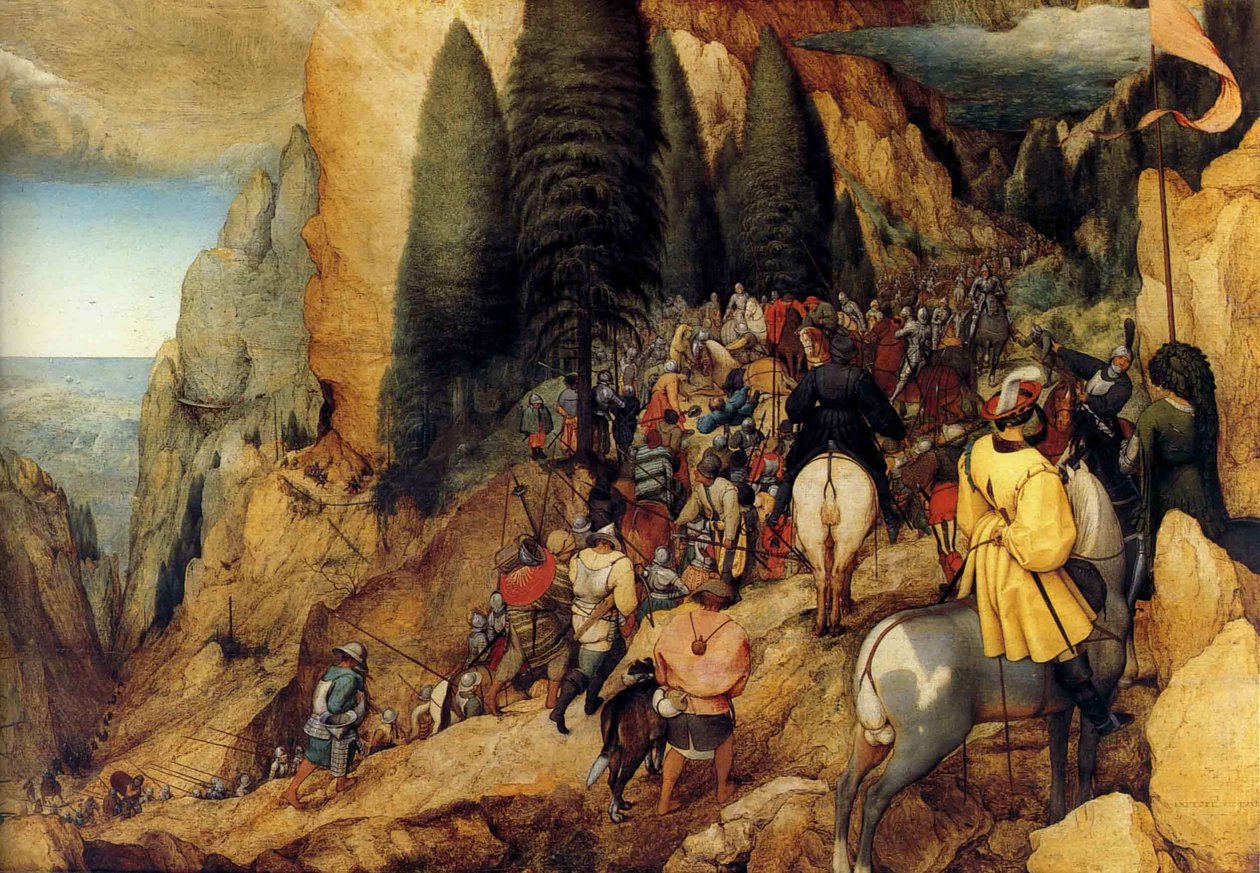 Sankt Paulus omvändelse av Bruegel