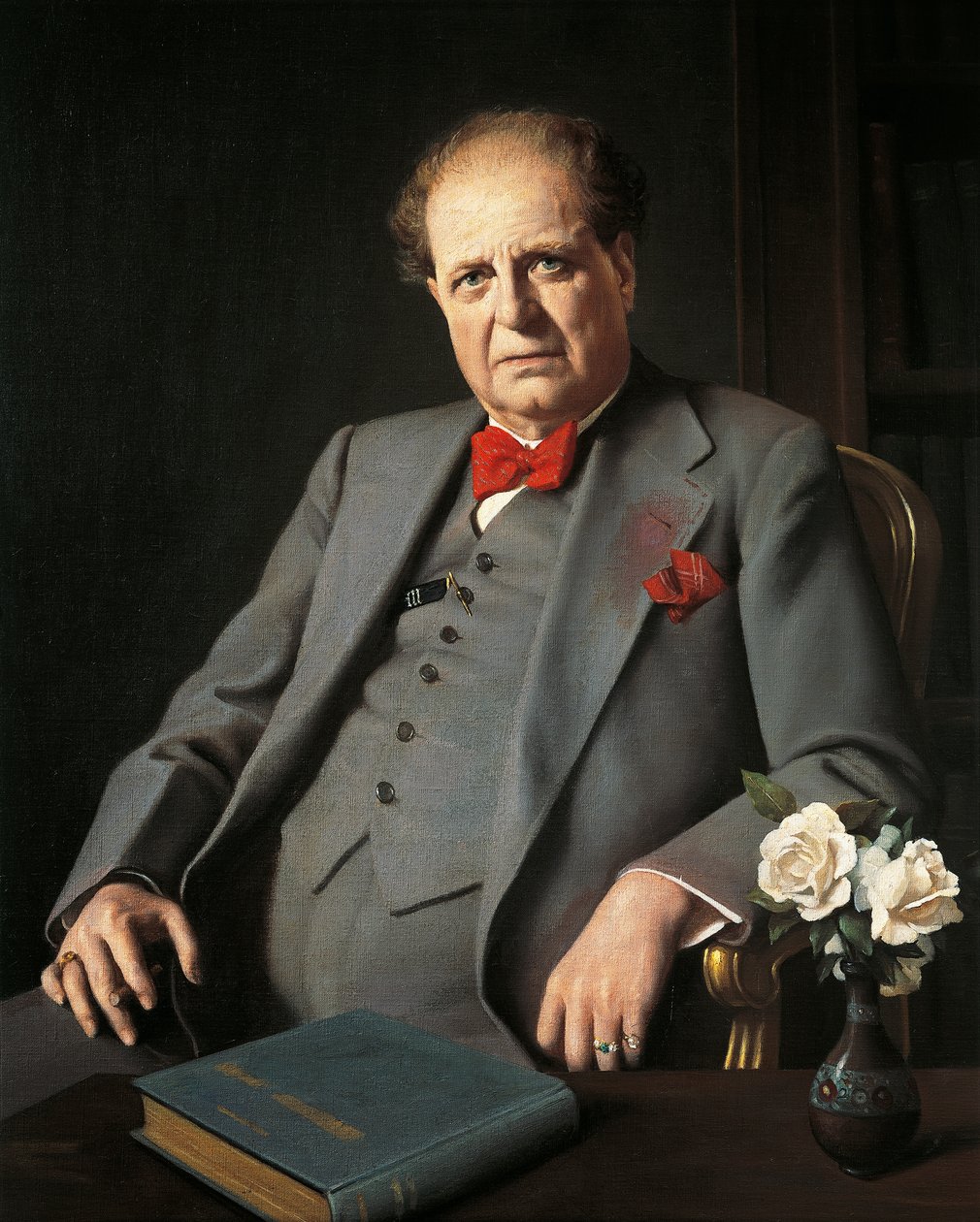 Porträtt av Pietro Mascagni (Livorno av Bruno Croatto