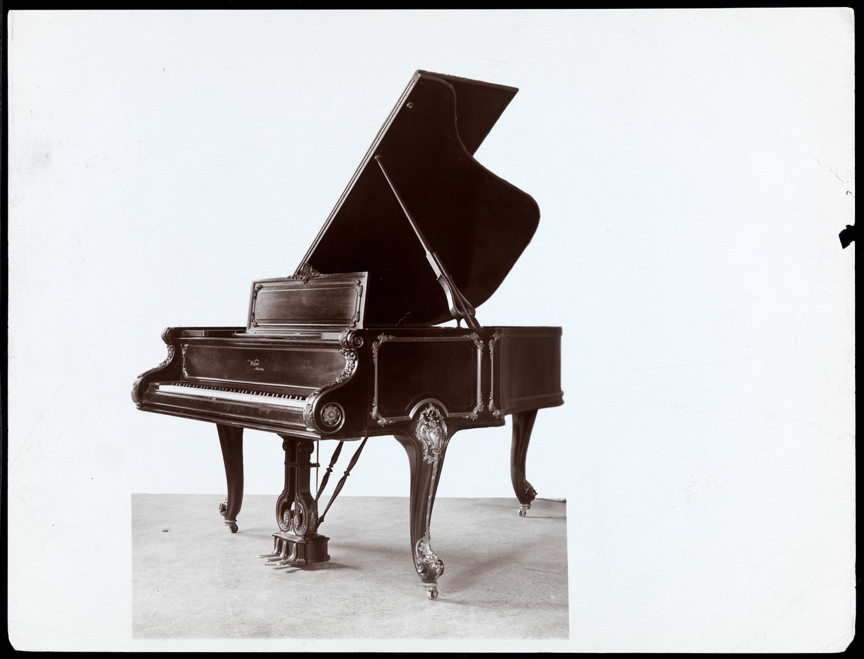 Et klaver af Weber und Co., New York, mellem 1900-20 (sølv gelatinetryk) sverige av Byron Company