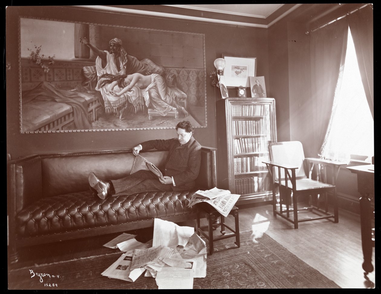 Edgar Smith, 1902-3 (silvergelatintryck) av Byron Company