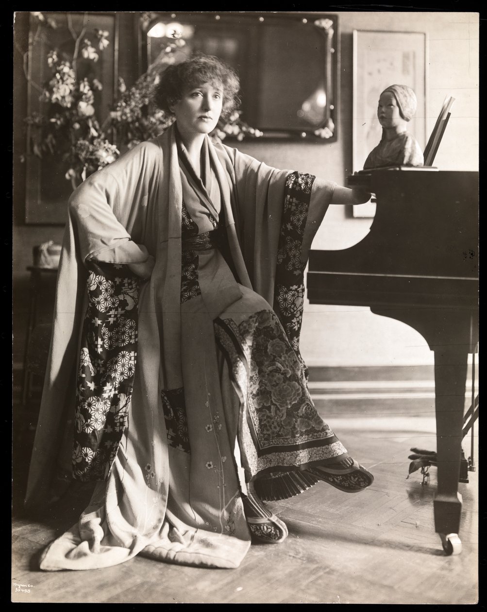 Florence Reed (silver gelatintryck) av Byron Company