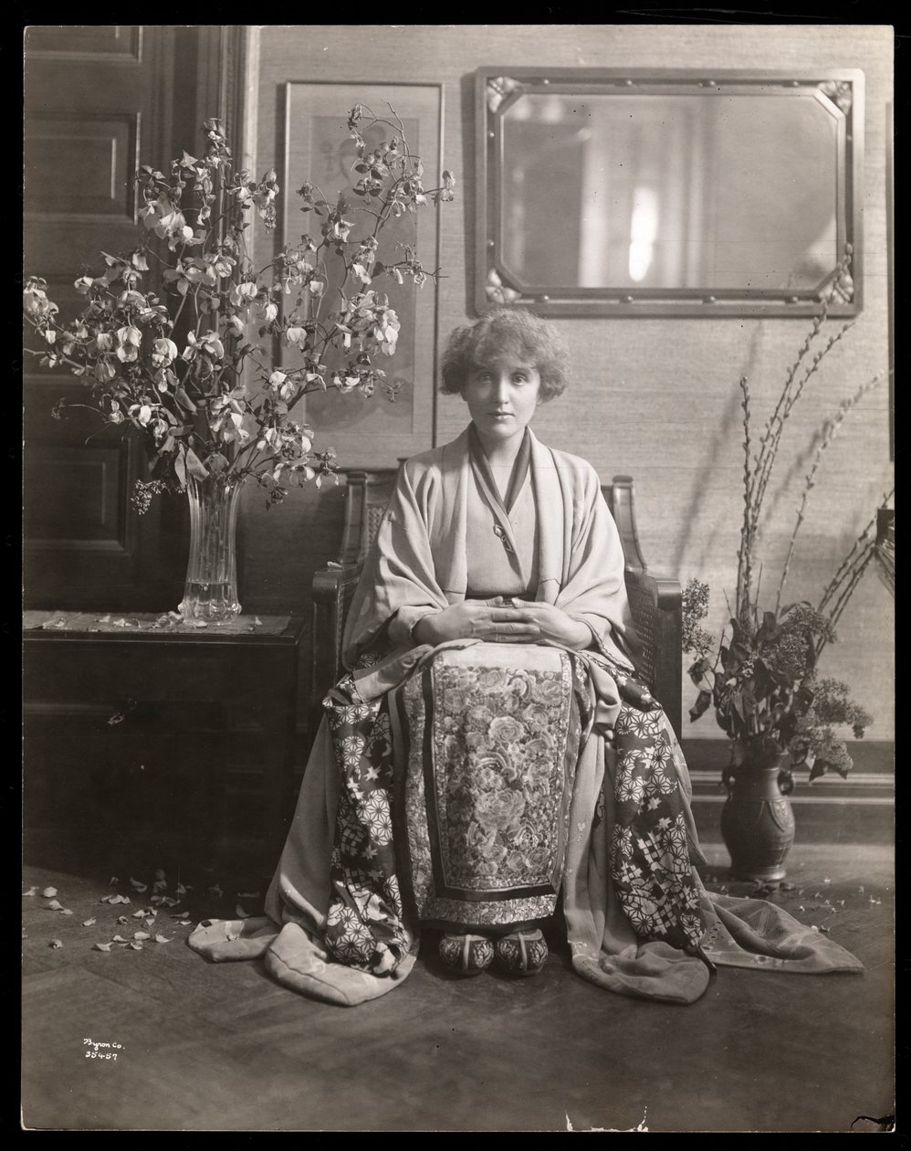 Florence Reed (silvergelatintryck) av Byron Company