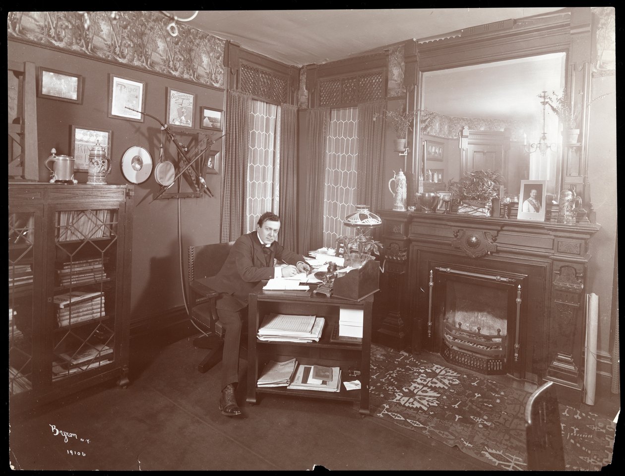 Gustav Luders, 1904-5 (silver gelatin print) av Byron Company