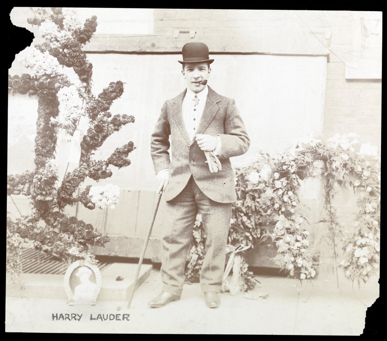 Harry Lauder, ca 1905 (silvergelatin) av Byron Company