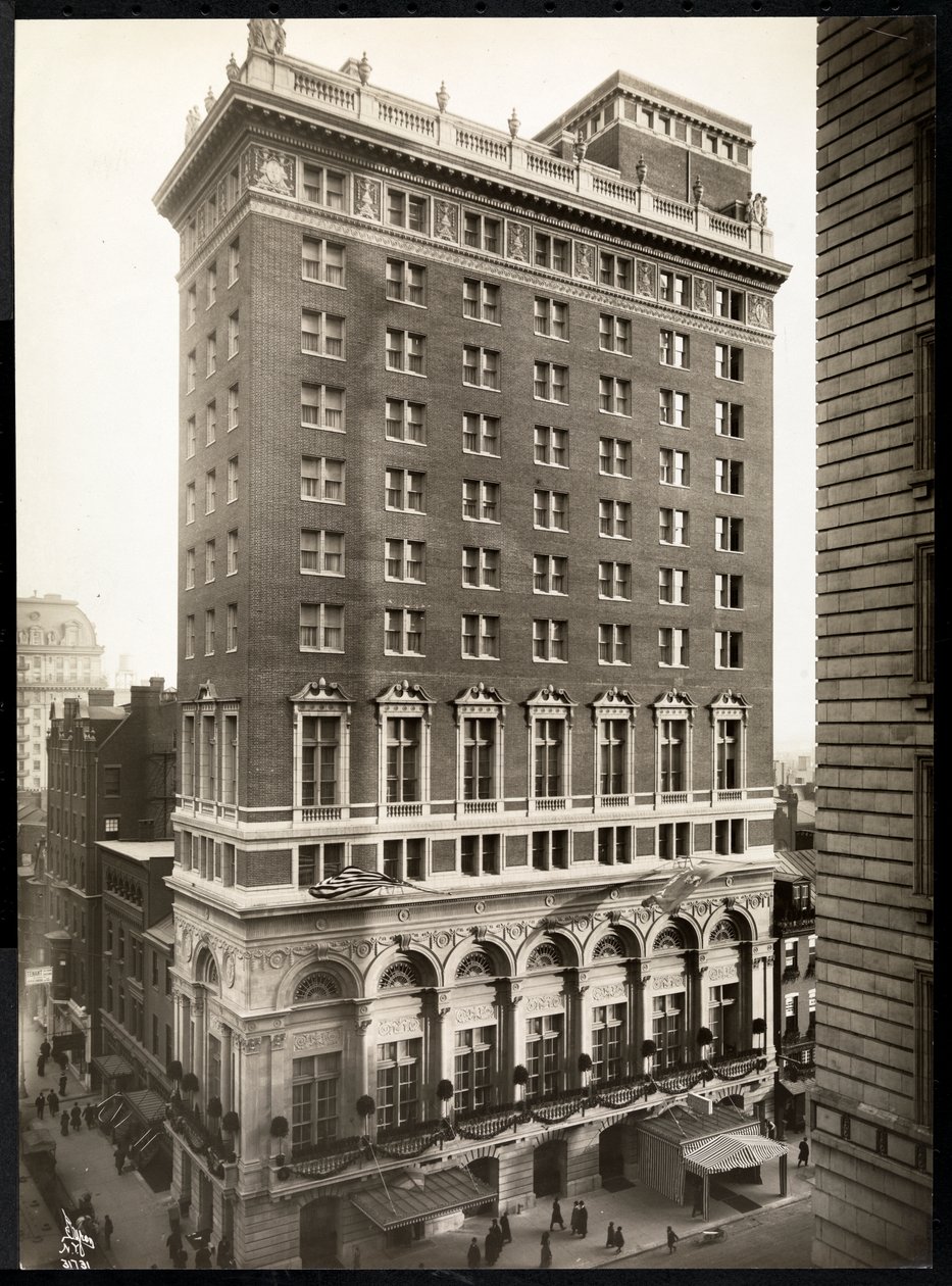 The Ritz-Carlton Hotel, Philadelphia, 1913 (silvergelatintryck) av Byron Company