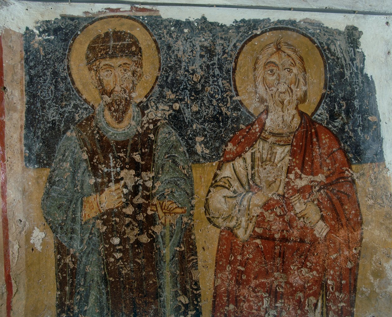 Saints swed av Byzantine School