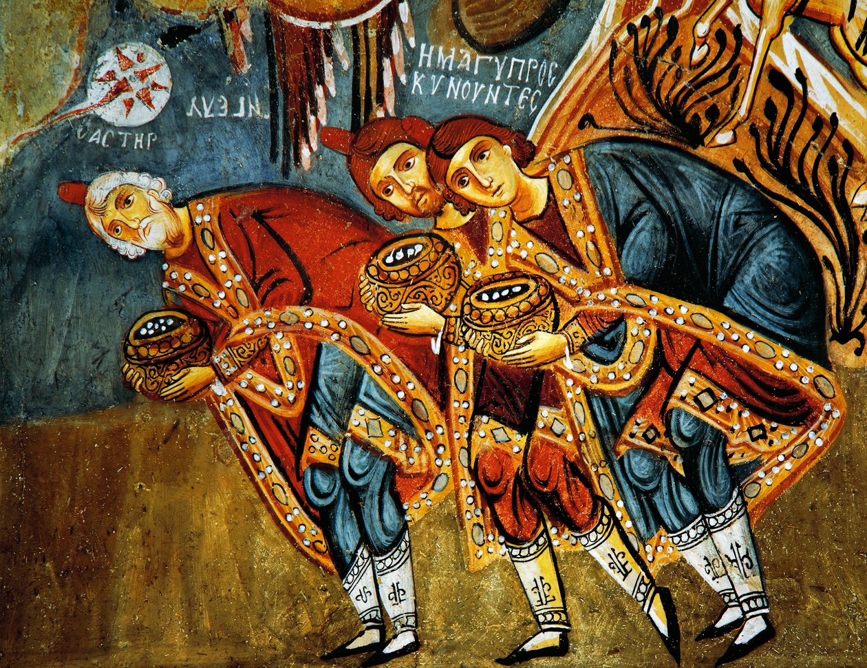 Tillbedjan av Magi (1100-talet), Karanlik Kilise (Dark Church) (1100-1200-talet), Goreme (Unescos världsarvslista av Byzantine
