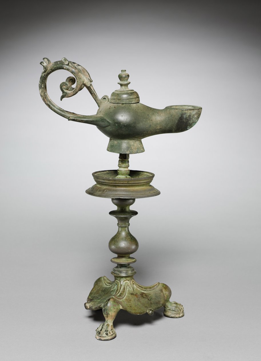Lampa och stativ, 400-tal av Byzantine