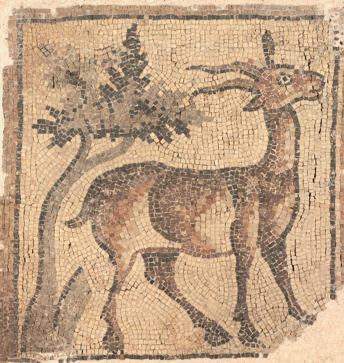 Ram nära ett träd, 400-tal av Byzantine