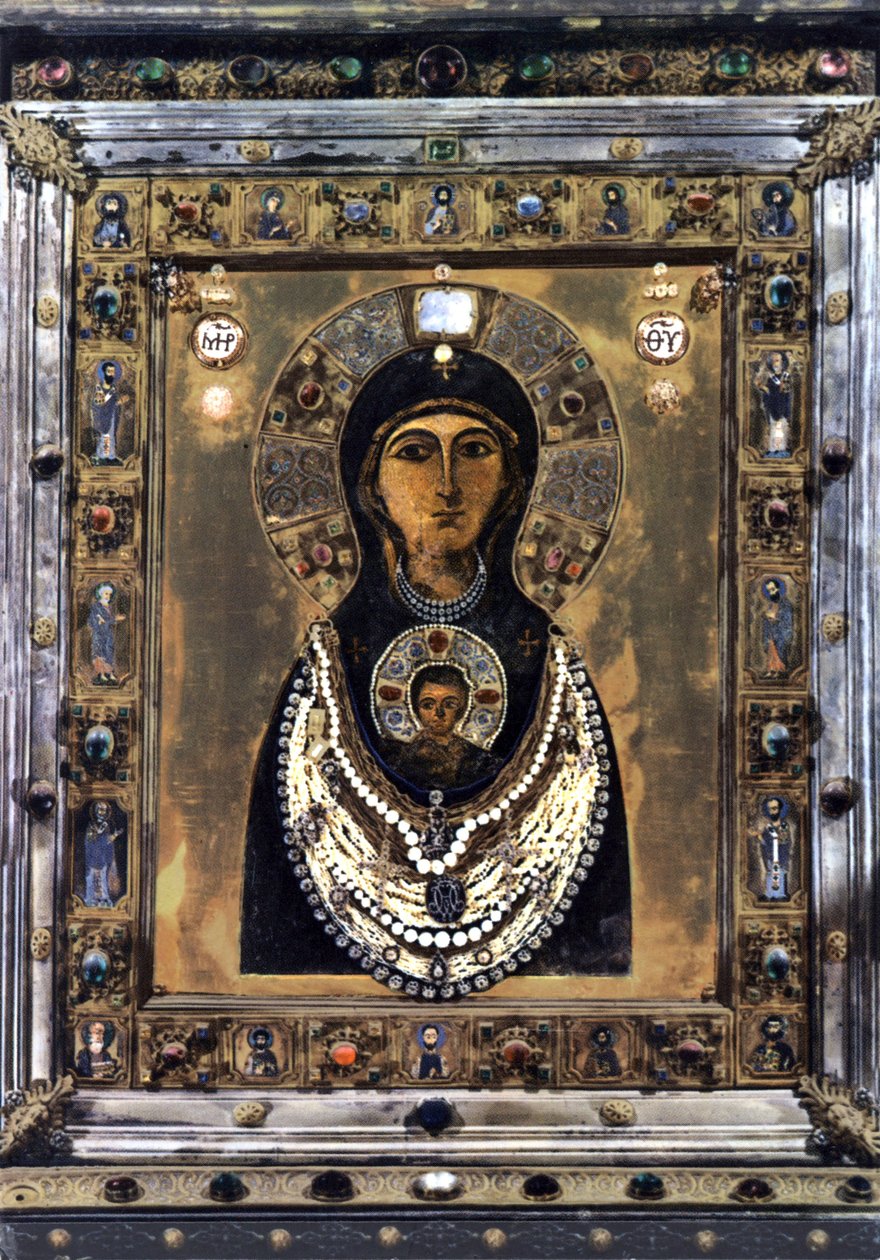 Madonnan Nicopela av Byzantine