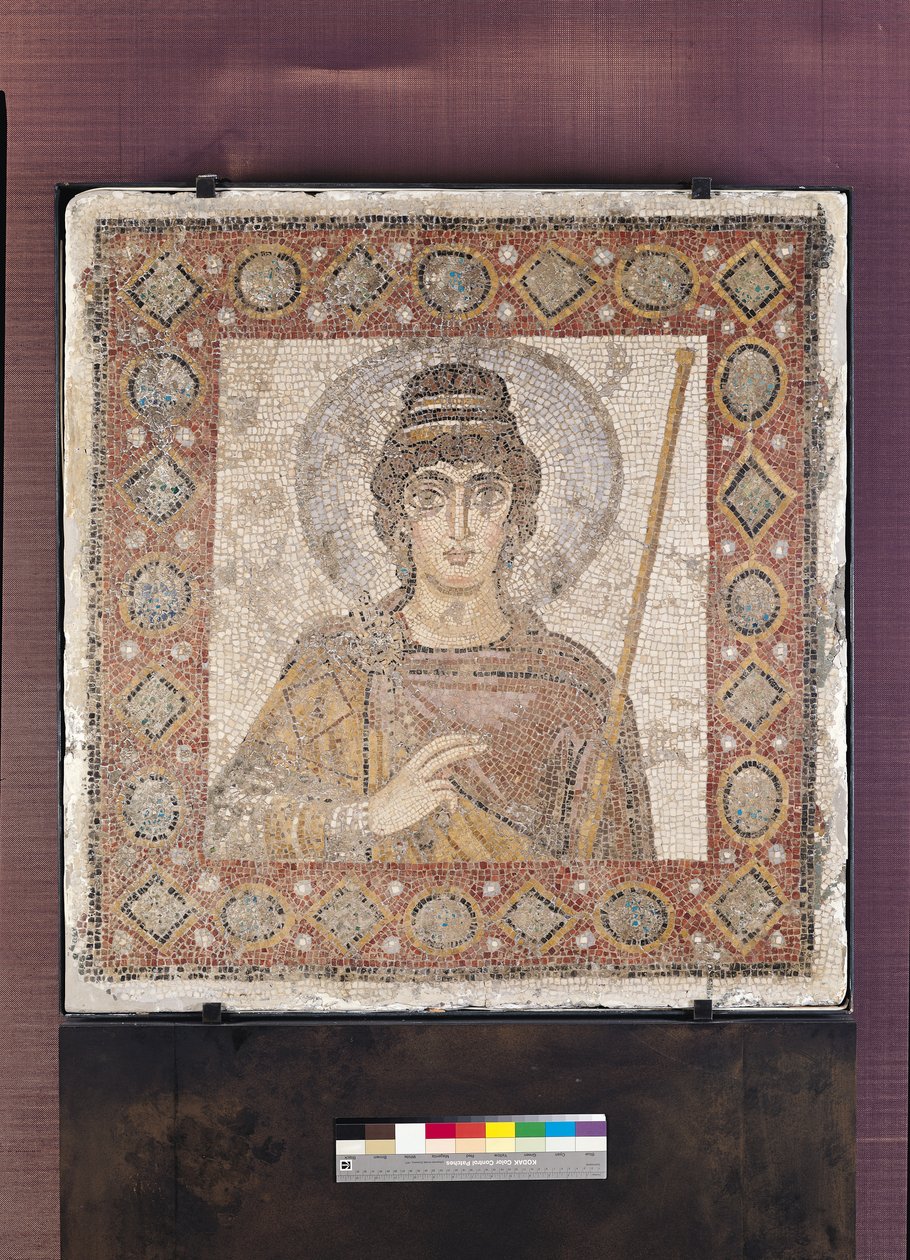 The Lady of Carthage (mosaik) av Byzantine School