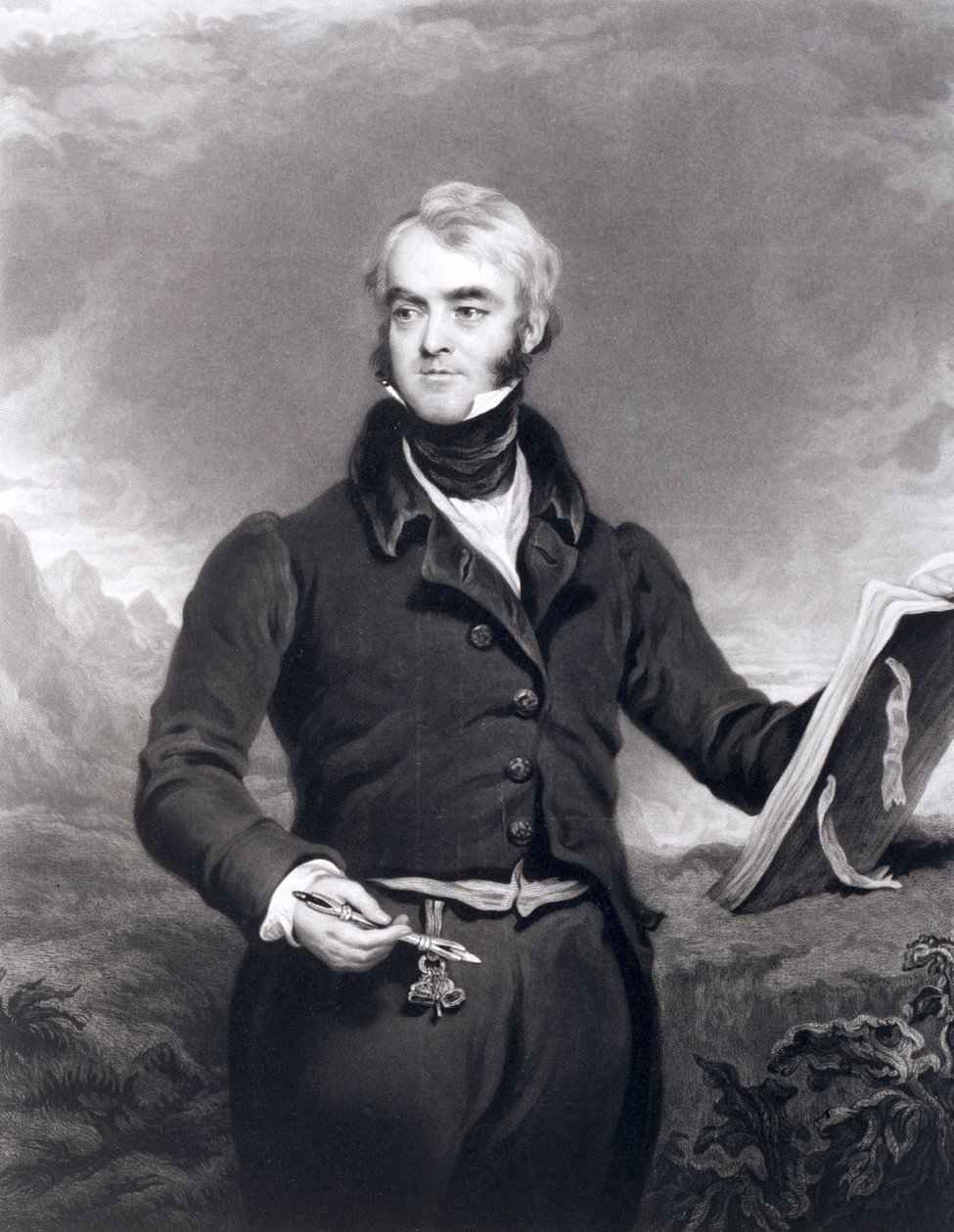 William Brockedon (1787-1854), 1834 (mezzotintgravyr) av C. Turner