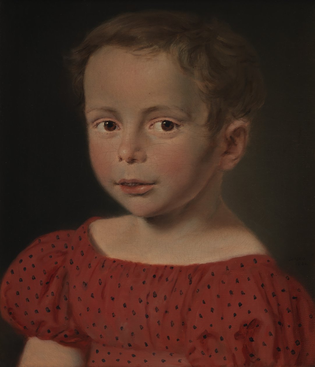 Barnporträtt av C.A. Jensen