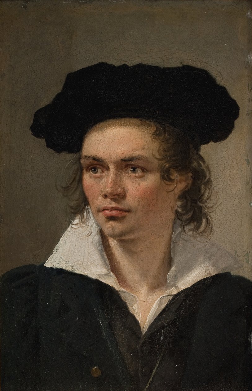 Skulptören Hermann Ernst Freund av C.A. Jensen
