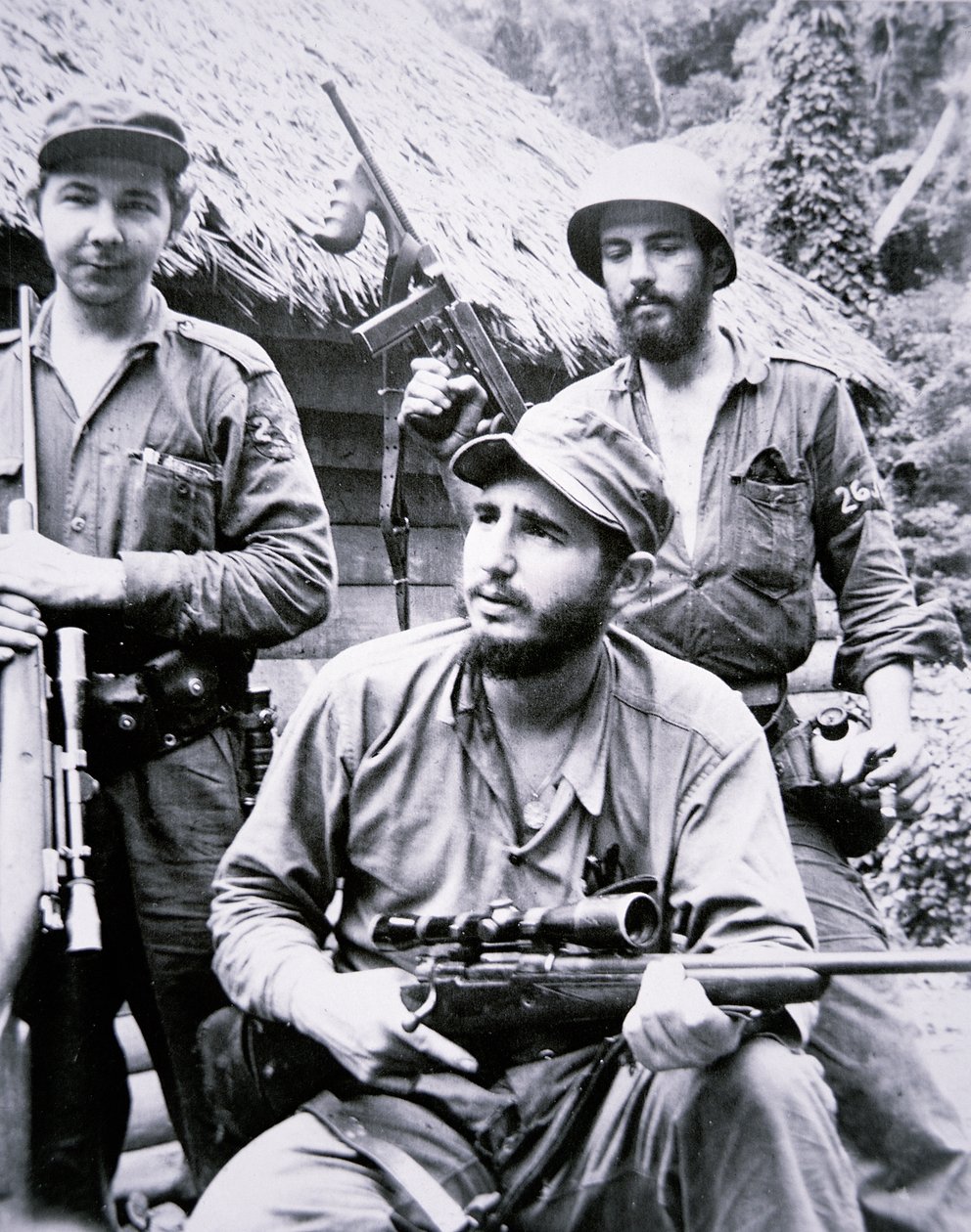 Fidel Castro i Sierra Maestra-bergen av J.B. and Brown J. Rowbotham