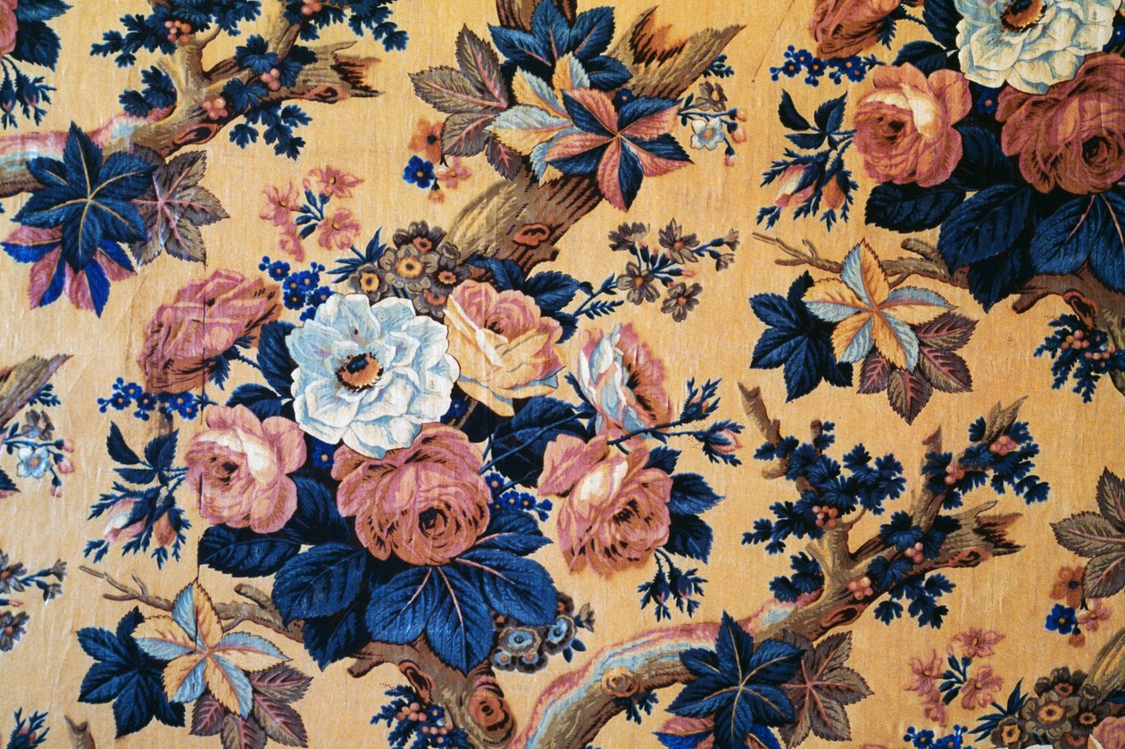 Blommig gobeläng, Salotto Cavalli (Cavalli vardagsrum) av J.B. and Brown J. Rowbotham