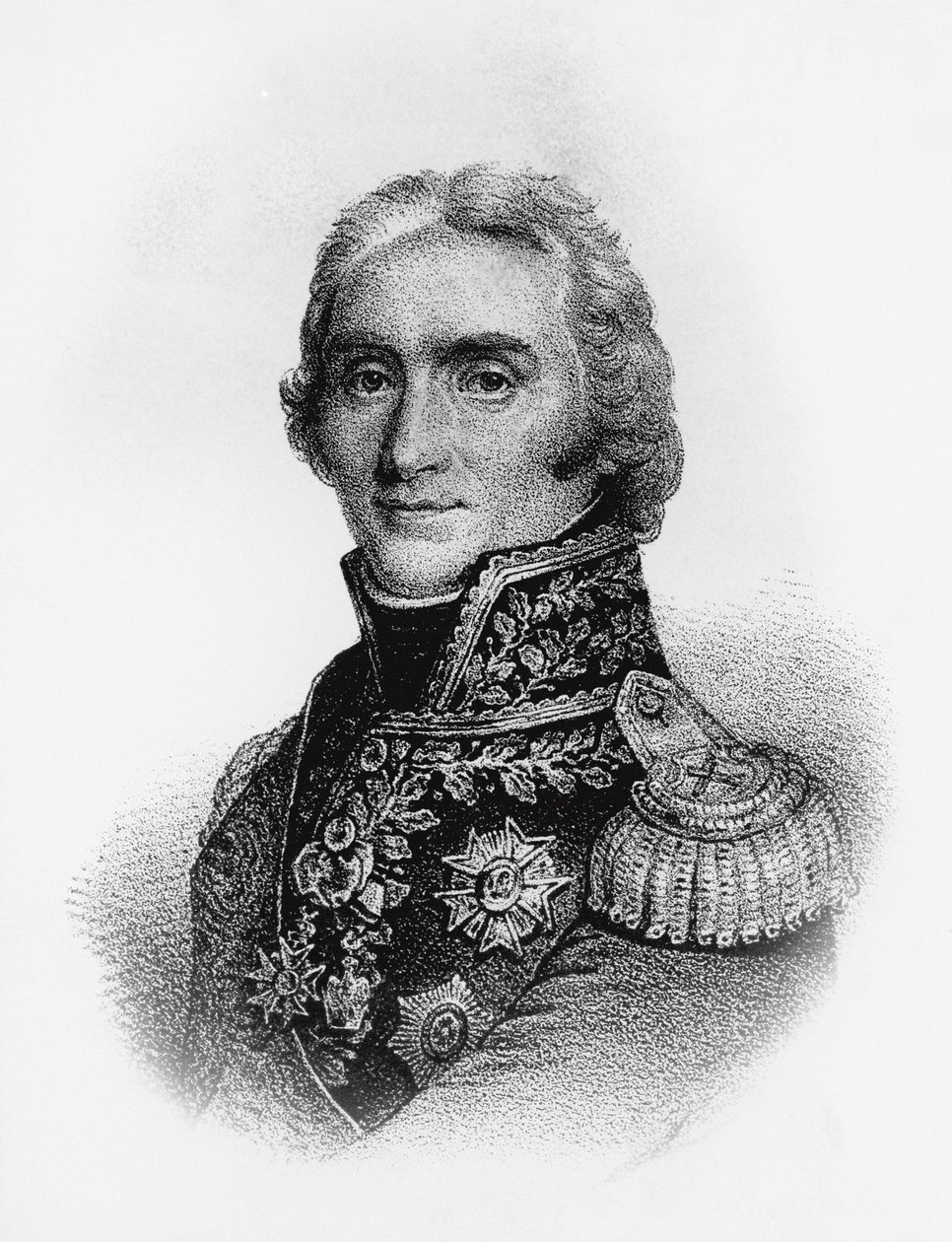 Porträtt av Andre Massena (1758-1817), hertig de Rivoli, prins d