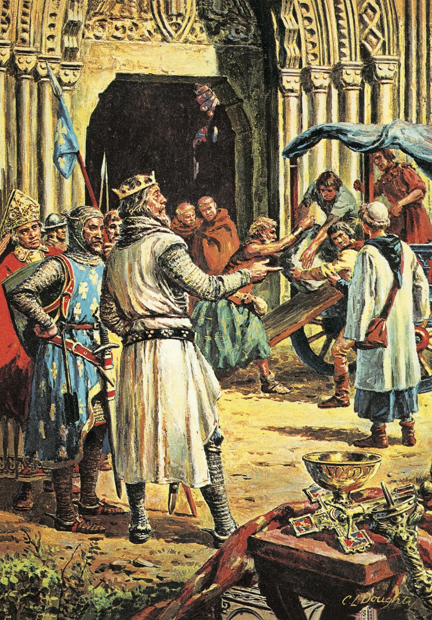 Ett skådespel av kungar: Skottarnas hammare -- Edward I av C.L. Doughty
