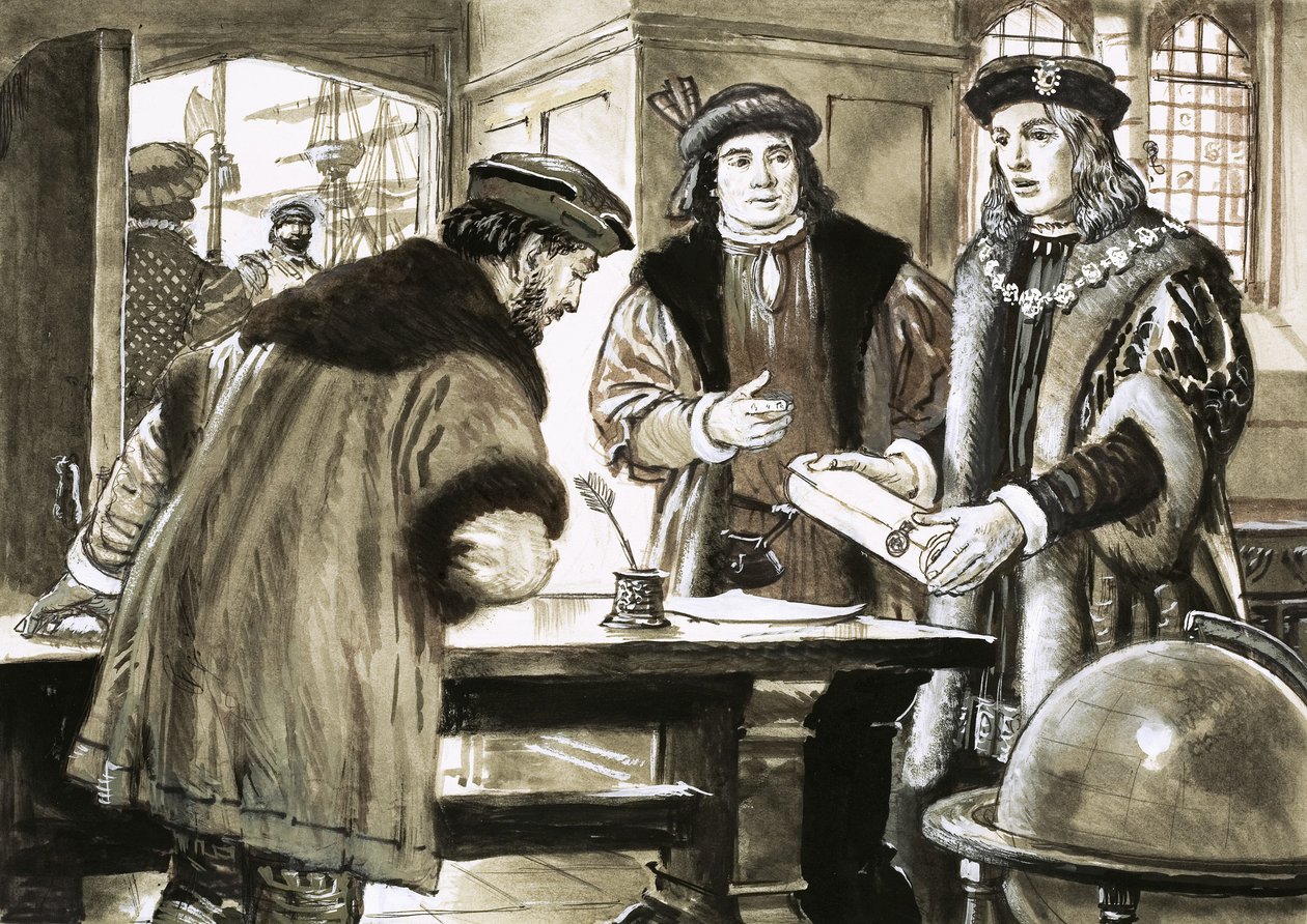Upptäck våra städer: Staden som blev ett län (Bristol). John Cabot, sjöfararen av C.L. Doughty