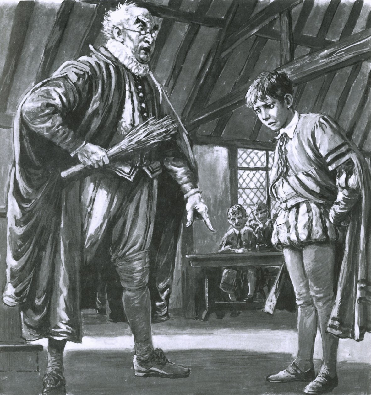 Shakespeare blev disciplinerad som pojke av C.L. Doughty