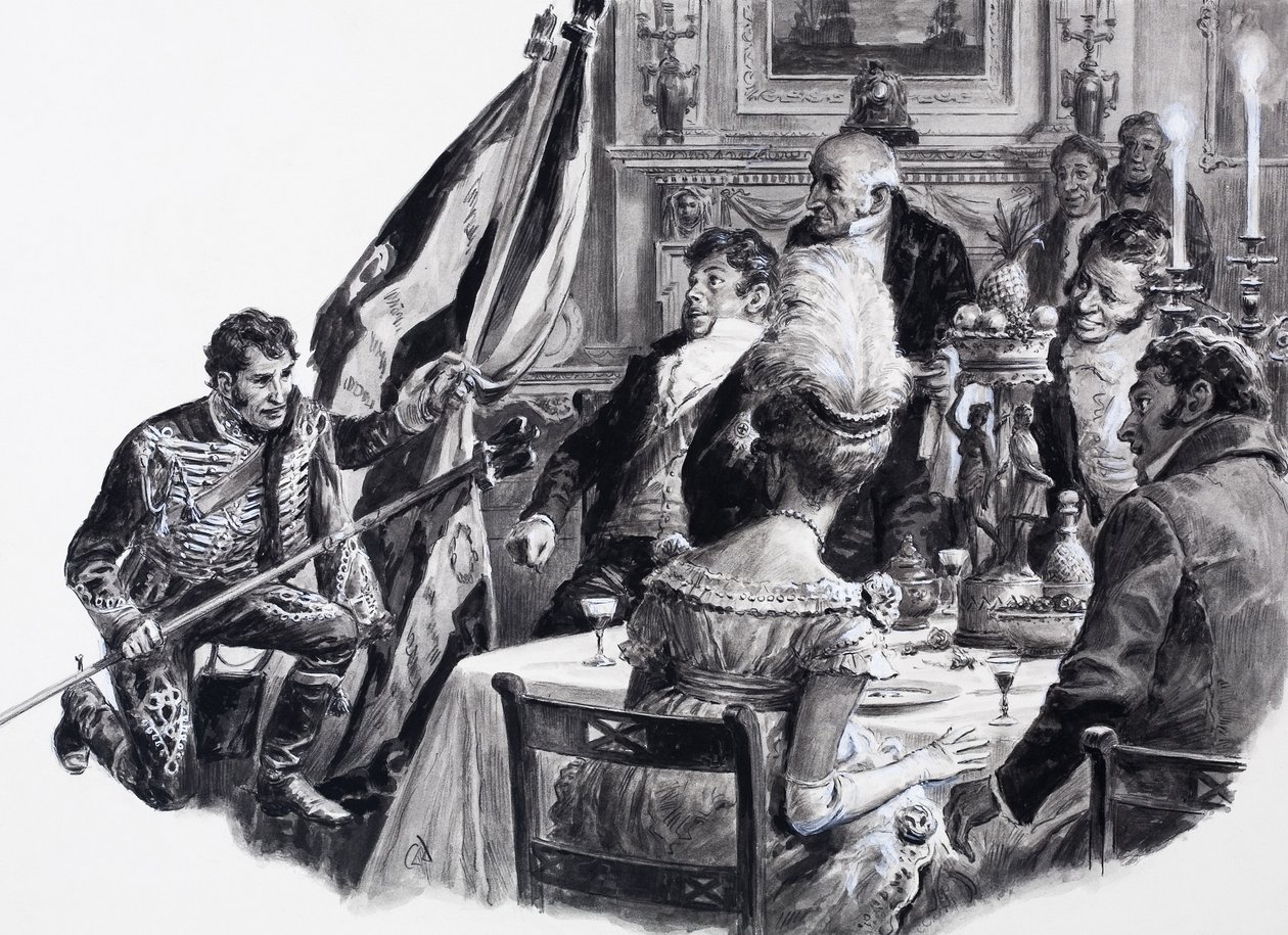 George IV:s sorgliga och ledsamma regeringstid, ur "A Pageant of Kings av C.L. Doughty