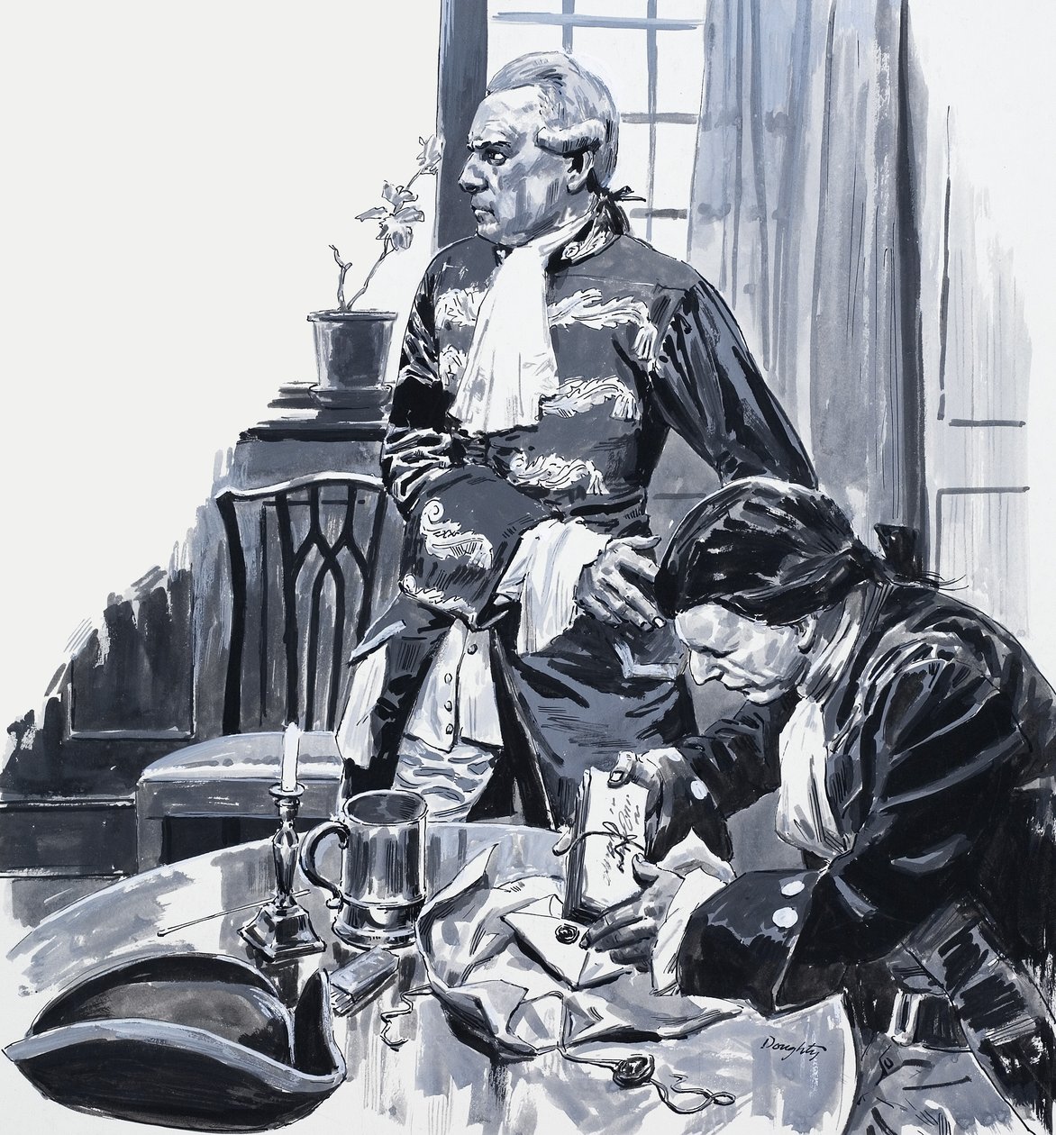 Motiv utan titel av C.L. Doughty