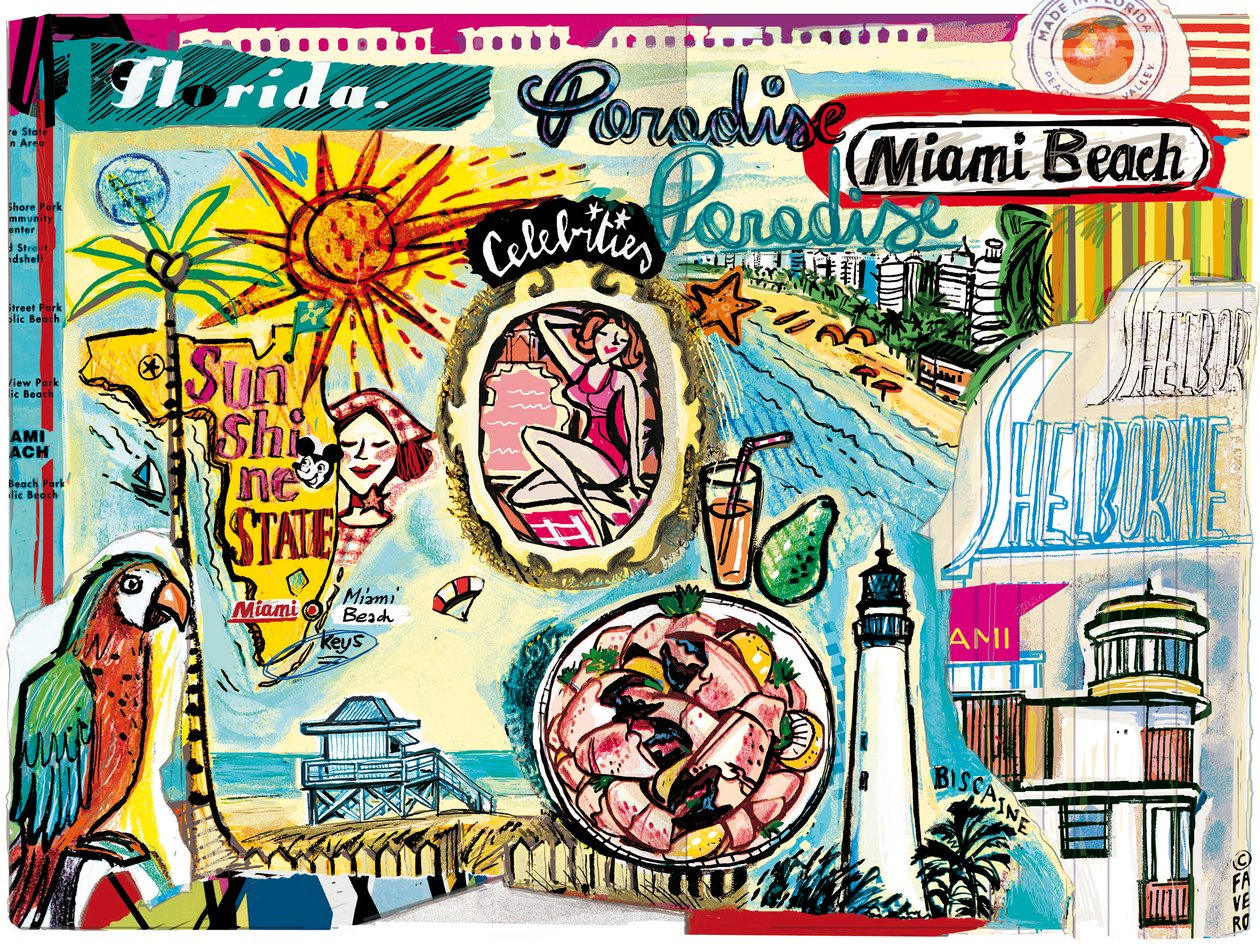 Miami Beach av COSTANZA FAVERO