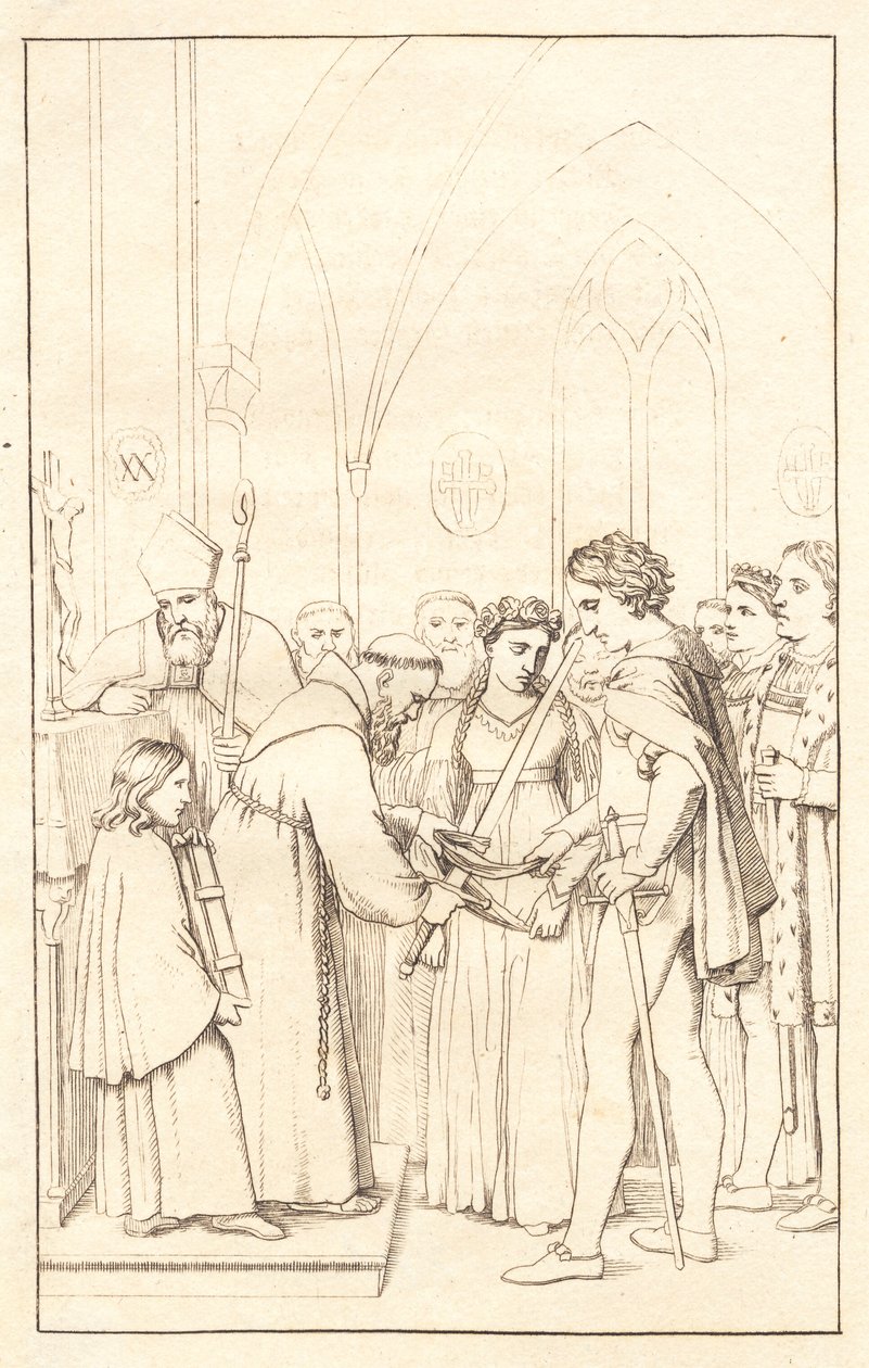 Axel och Valborg. 3:e akten av Christoffer Wilhelm Eckersberg