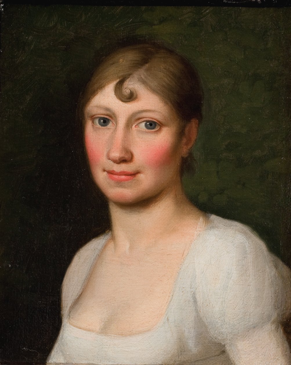 Christine Rebekka Eckersberg, född Hyssing, konstnärens första fru av Christoffer Wilhelm Eckersberg