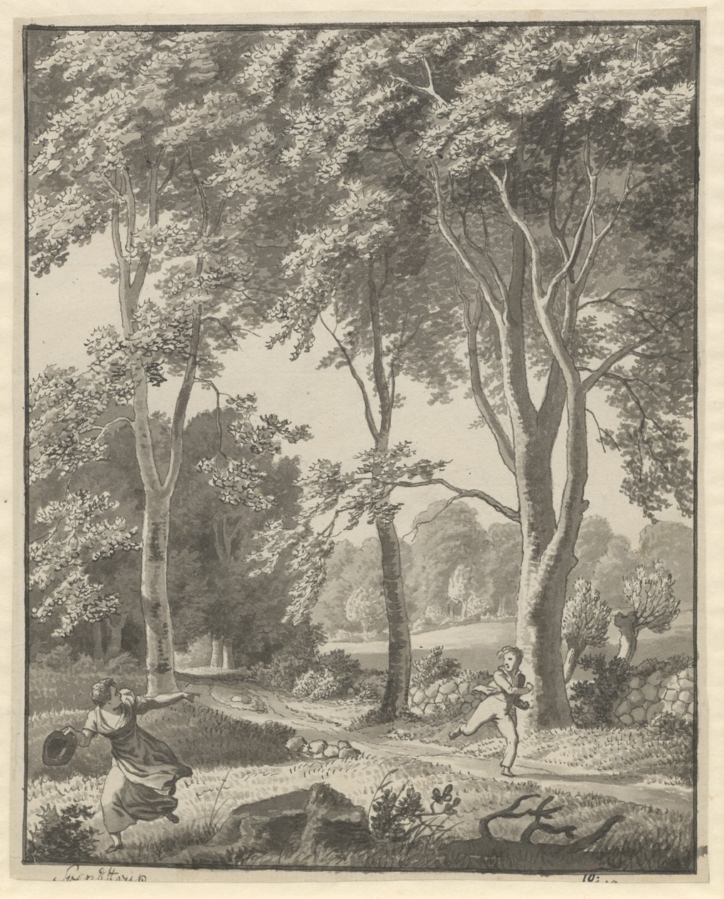 Från Skogen vid Svendstrup av Christoffer Wilhelm Eckersberg