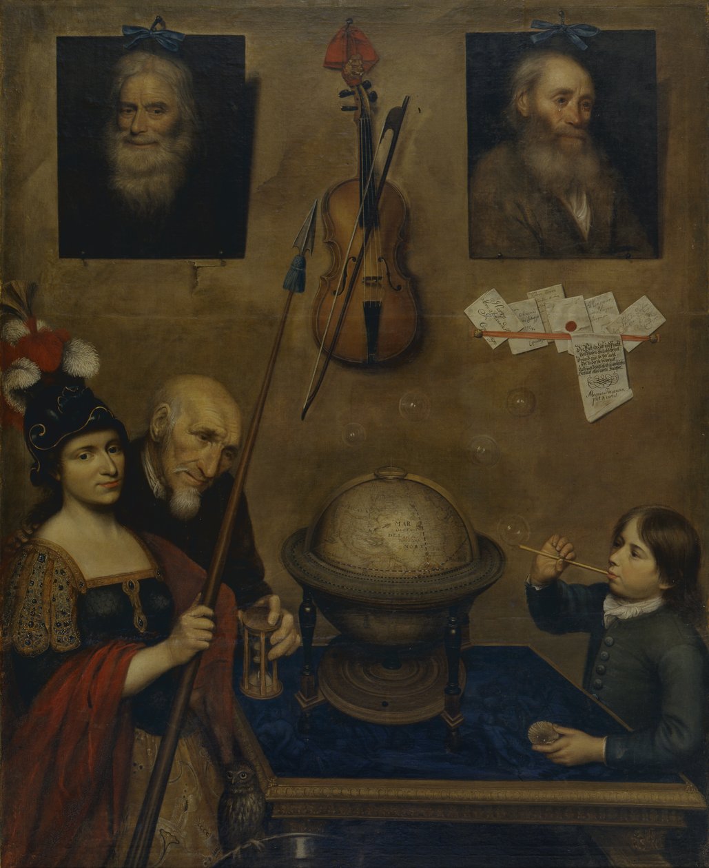 Motiv från Ludvig Holbergs "Jeppe on the Mountain", III Act, 3: e scenen av Christoffer Wilhelm Eckersberg